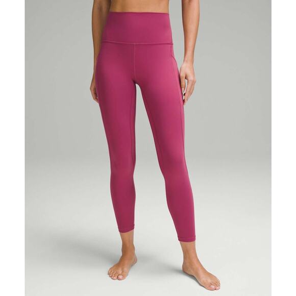 Lululemon Pants - Lululemon Align High-Rise Pant 25” Washed Mauve Size 6